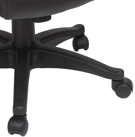 Кресло офисное BRABIX "Enter EX-511", экокожа, черное, 530859