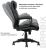Кресло офисное BRABIX "Enter EX-511", экокожа, черное, 530859