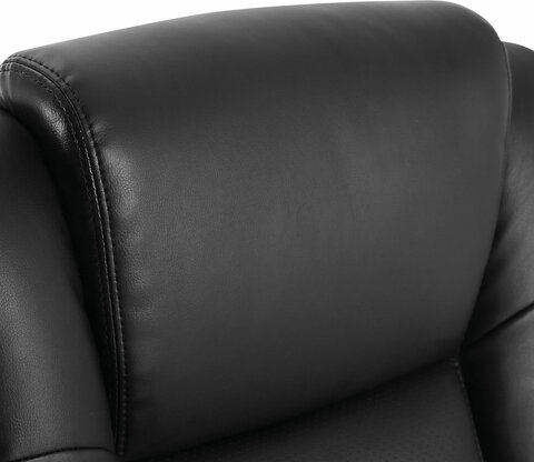 Кресло офисное BRABIX PREMIUM "Solid HD-005", НАГРУЗКА до 180 кг, рециклированная кожа, черное, 531941