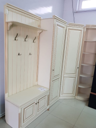 Тумба с вешалкой +карниз Деметра