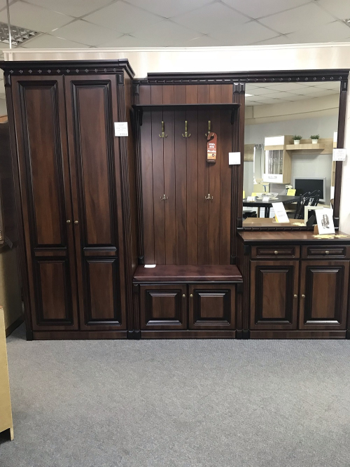 Тумба с вешалкой +карниз Деметра