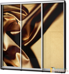 Шкаф купе 3х дв Фотопечать № 91