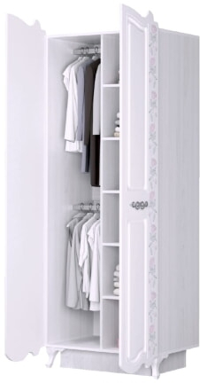 Шкаф 2-х створчатый Розалия 22