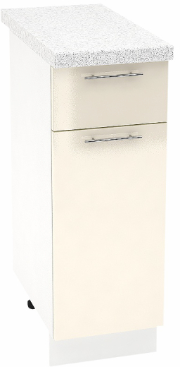 Шкаф нижний 1 ящик Кухня Валерия ШН1Я 300 (глянец)