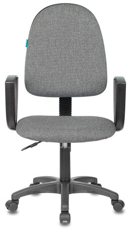 Кресло CH-1300N "Престиж+", с подлокотниками, ткань, серое, 1215476