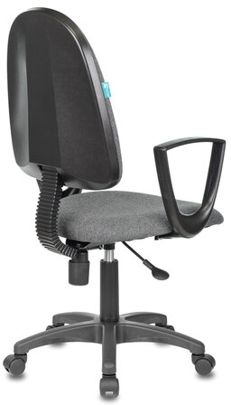 Кресло CH-1300N "Престиж+", с подлокотниками, ткань, серое, 1215476