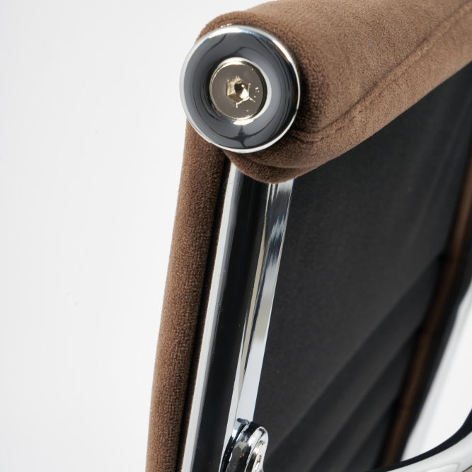 Кресло URBAN флок , коричневый, 6