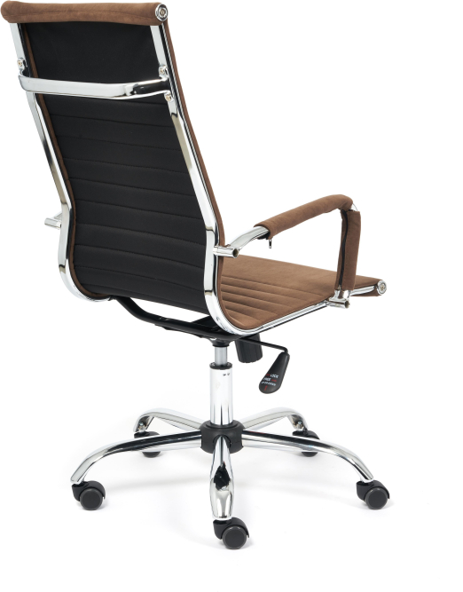 Кресло URBAN флок , коричневый, 6