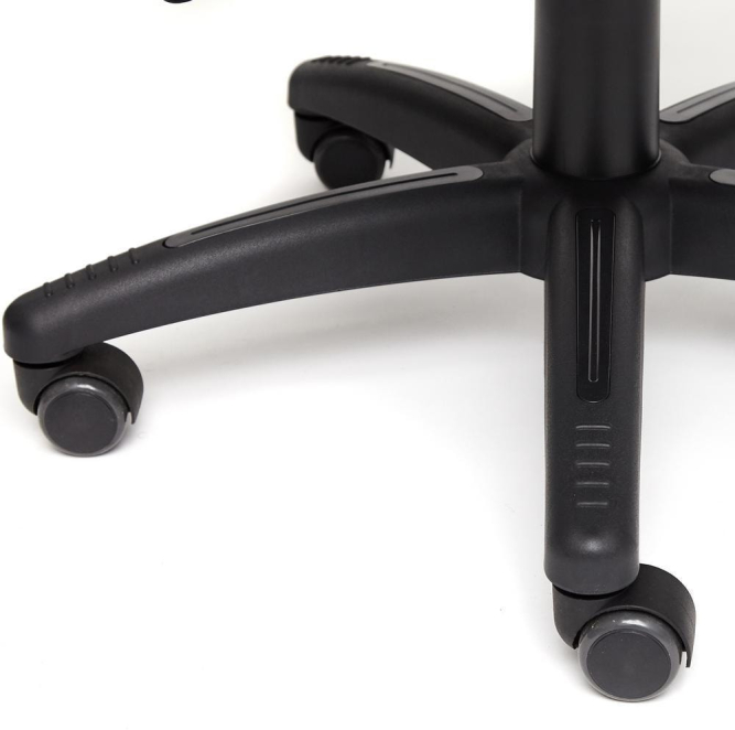 Кресло DUKE кож/зам/ткань, коричневый/бронза, 36-36/21