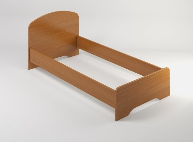 Кровать односпальная ГМ02+ГМ06