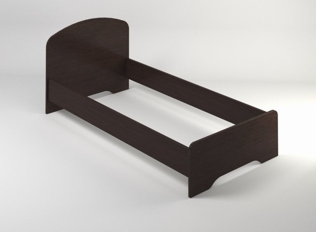 Кровать односпальная ГМ02+ГМ06