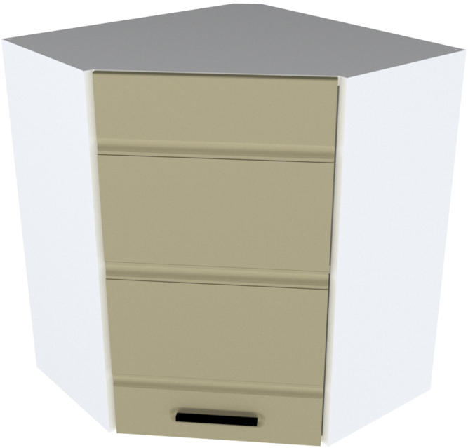 Шкаф Канзас ШУ-60 навесной угловой (600*600*720)