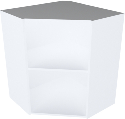 Шкаф Канзас ШУ-60 навесной угловой (600*600*720)