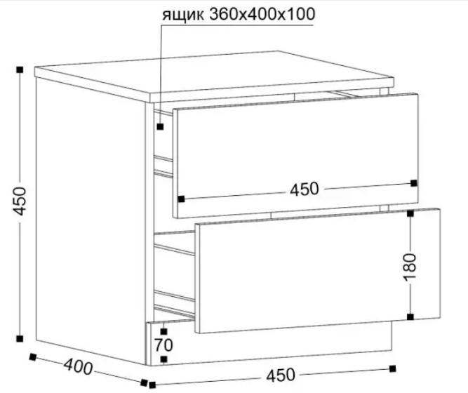 Тумба Николь 32