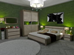 Шкаф-купе 2-х дверный Лацио