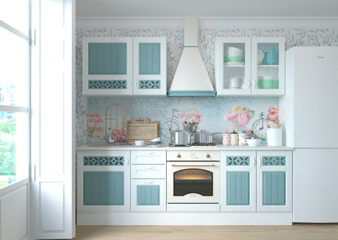 Кухня Камелия комплект 3