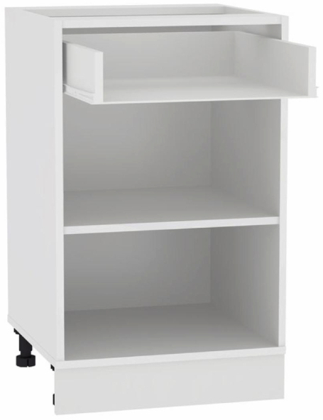 Шкаф нижний 1 ящик Кухня Валерия ШН1Я 500 (глянец)