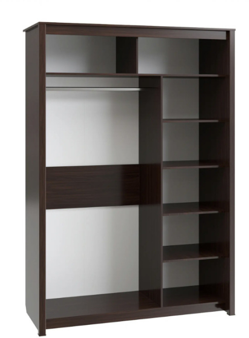 Шкаф-купе Изабель ИЗ-60К орех темный
