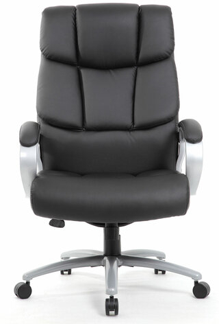 Кресло офисное BRABIX PREMIUM "Blocks HD-008", НАГРУЗКА до 200 кг, экокожа, черное, 531944