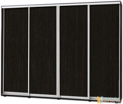 Шкаф купе 4х дв Комби 1 Венге магия