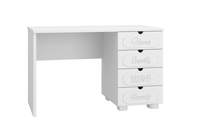 Стол письменный ДримСтар ДС-3 белое дерево