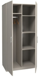 Шкаф 2-х ств комбинированный ШФ21
