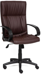 Кресло DAVOS кож/зам, коричневый, 36-36