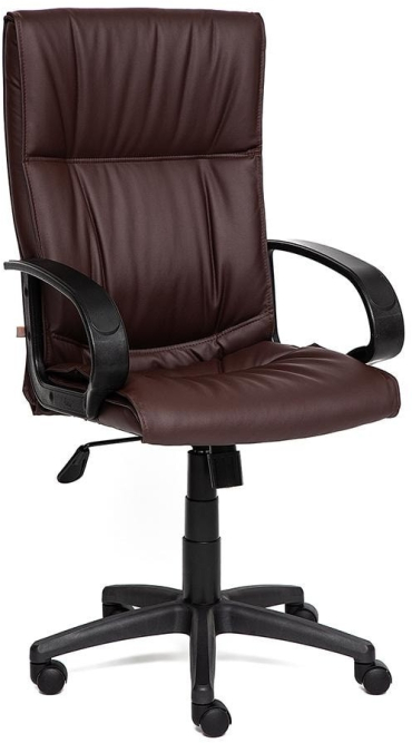 Кресло DAVOS кож/зам, коричневый, 36-36