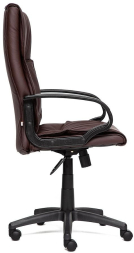 Кресло DAVOS кож/зам, коричневый, 36-36