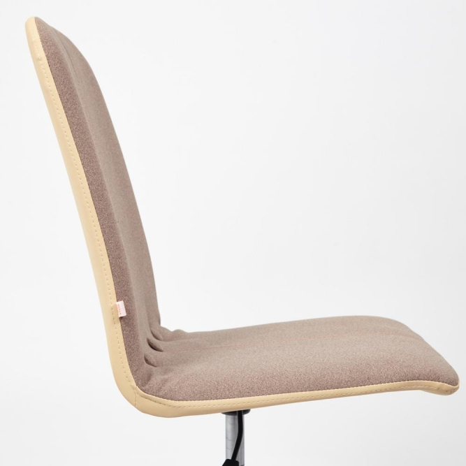 Кресло RIO экошерсть/кож/зам, коричневый/бежевый, 1811-5/36-34