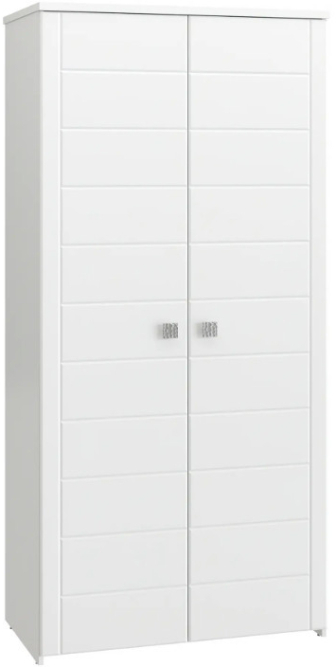 Шкаф для одежды Изабель ИЗ-61К белое дерево