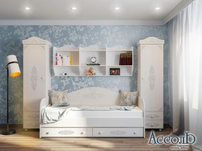 Гарнитур для детской Ассоль комплект 1