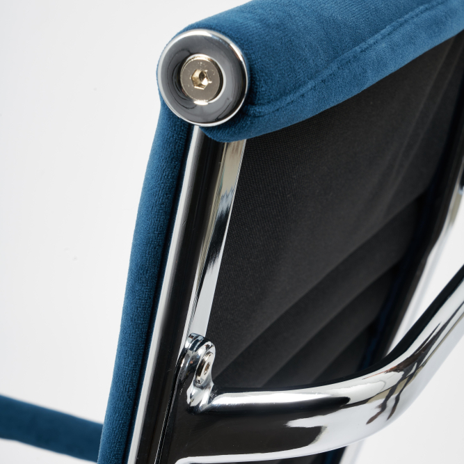 Кресло URBAN флок , синий, 32