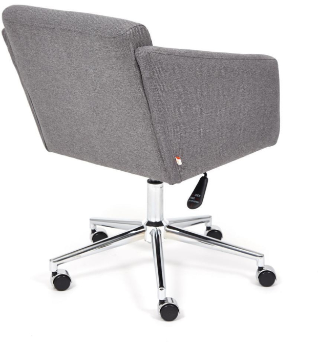 Кресло MILAN хром ткань ORLEANS, серый, C-7
