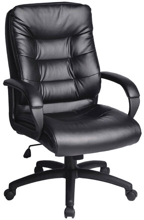 Кресло офисное BRABIX "Supreme EX-503", экокожа, черное, 530873