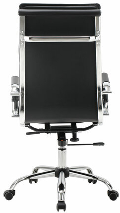 Кресло офисное BRABIX "Cube EX-523", экокожа, хром, черное, 531946