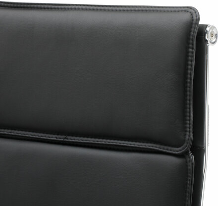 Кресло офисное BRABIX "Cube EX-523", экокожа, хром, черное, 531946