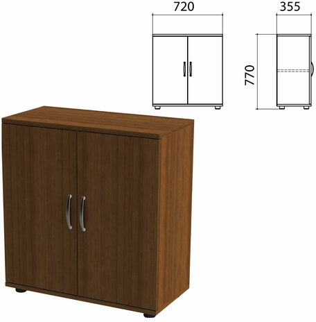 Шкаф закрытый Эко полка
