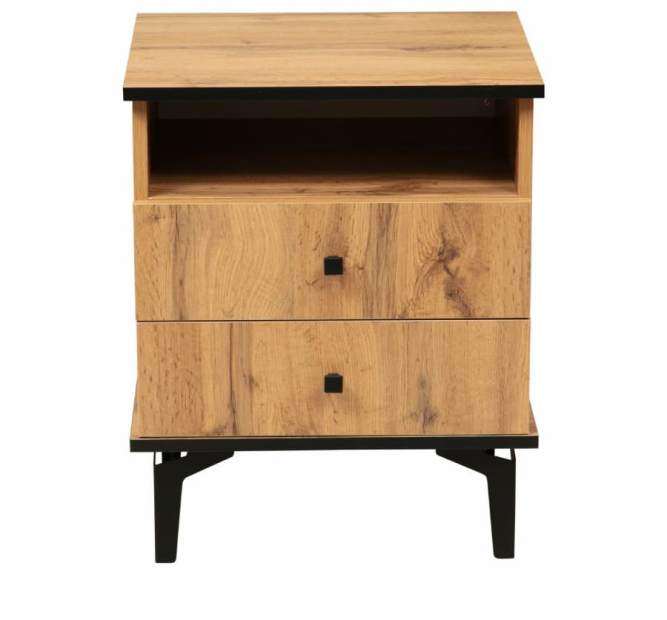 Тумба прикроватная 51.17 Либерти (опора металлическая h = 150 мм)