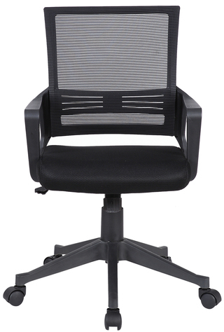 Кресло BRABIX "Balance MG-320", с подлокотниками, черное, 531831