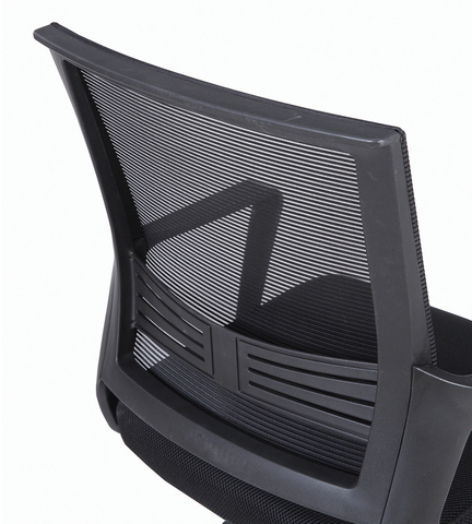 Кресло BRABIX "Balance MG-320", с подлокотниками, черное, 531831