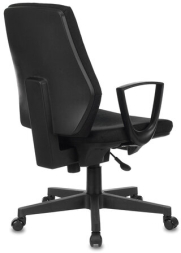 Кресло CH-545, с подлокотниками, ткань, черное, 1418126