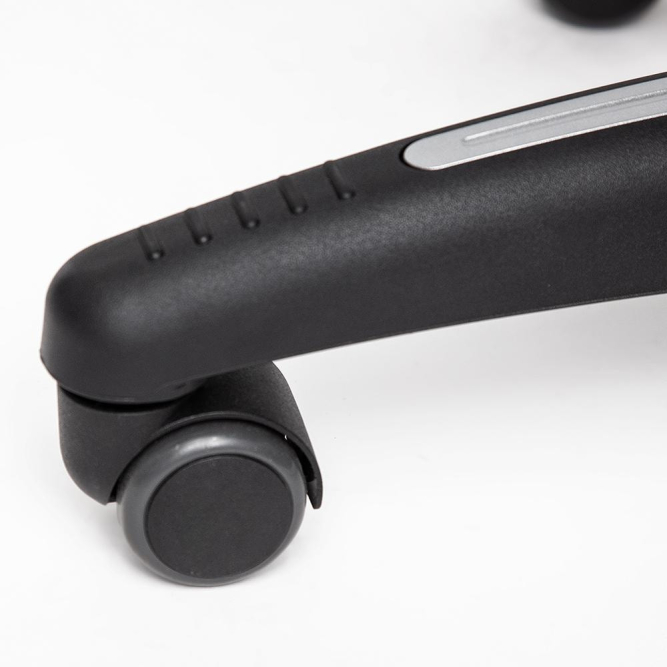 Кресло CAMBRIDGE кож/зам/ткань, черный/черный , 36-6/11