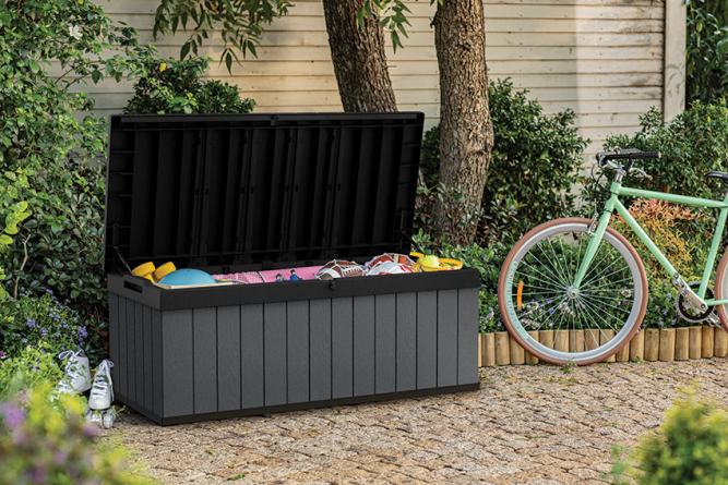 Сундук Дарвин 380 л (Darwin Box 380L) графит