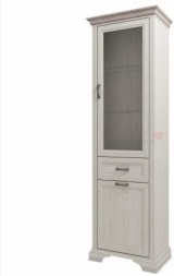 Шкаф с витриной 1V1D1S Монако