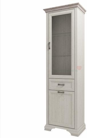 Шкаф с витриной 1V1D1S Монако
