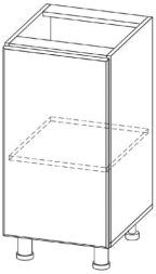 Стол-рабочий С400 (400) Модерн Нью