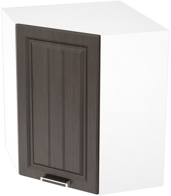 Шкаф верхний угловой с 1 створкой ШВУ590 Прага