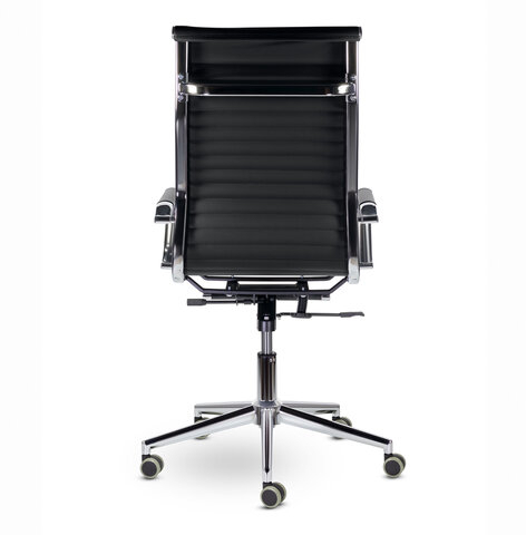 Кресло офисное BRABIX PREMIUM "Intense EX-531", экокожа, хром, черное, 532540