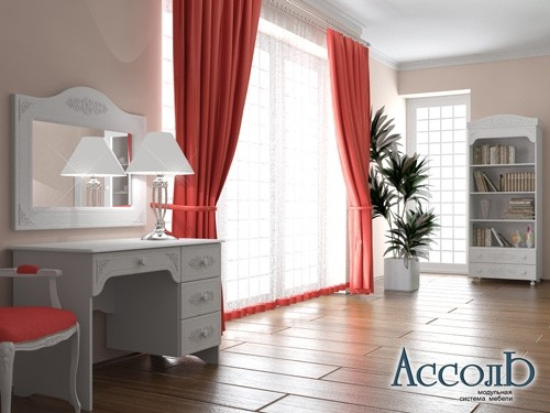 Гарнитур для гостиной Ассоль комплект 2